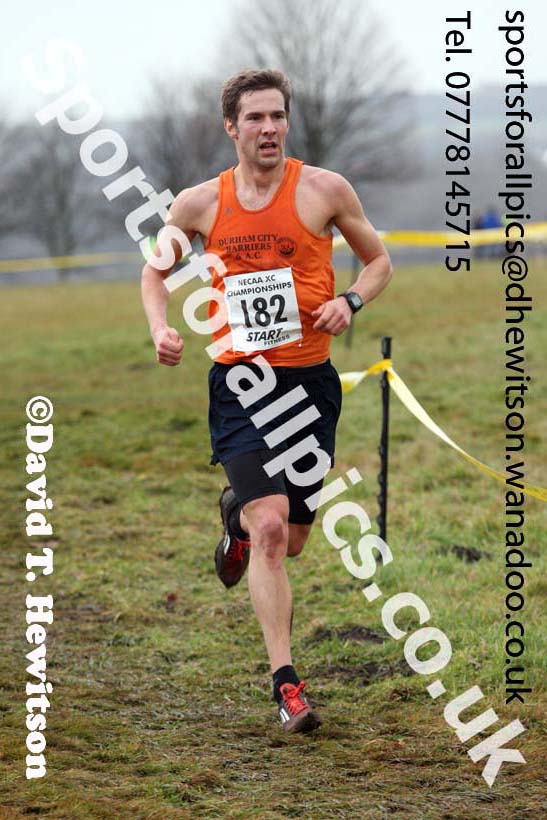 Senior mens North Eastern Cross Country, Aykley Heads, Durham. Photo: David T. Hewitson/Sports for All Pics